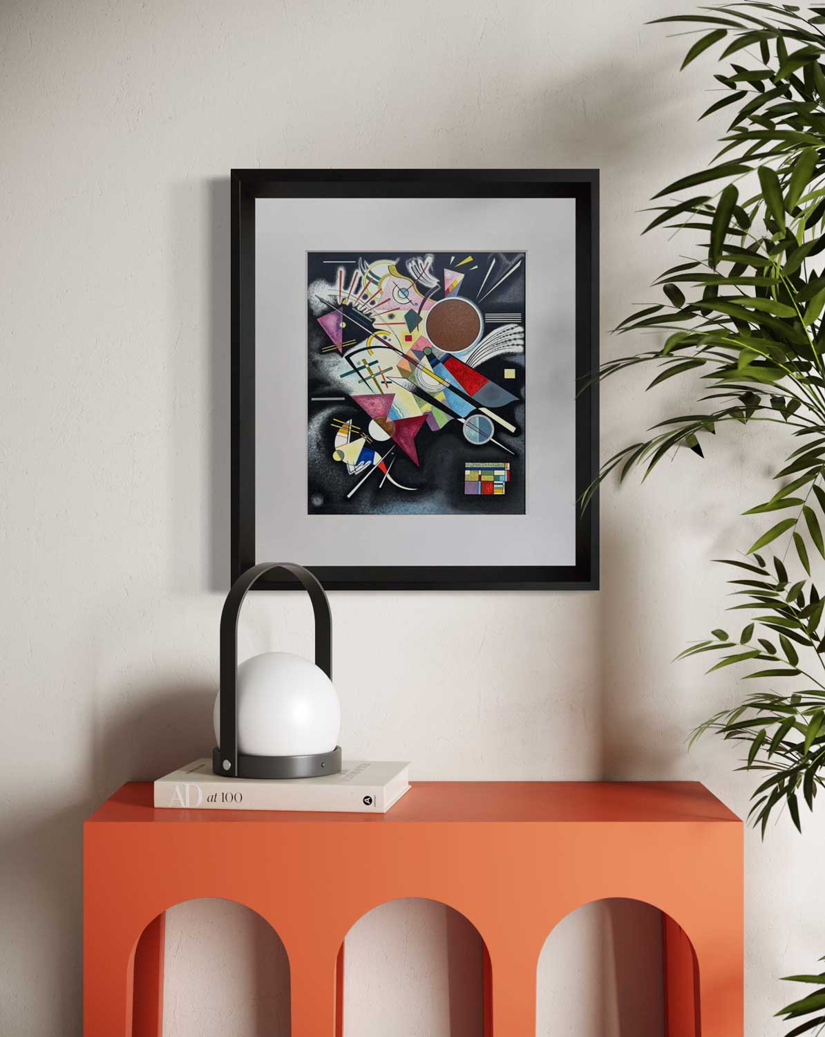 Wassily Kandinsky Limited Edition Lithograph 1960 | Maeght Paris Framed Art (K24)