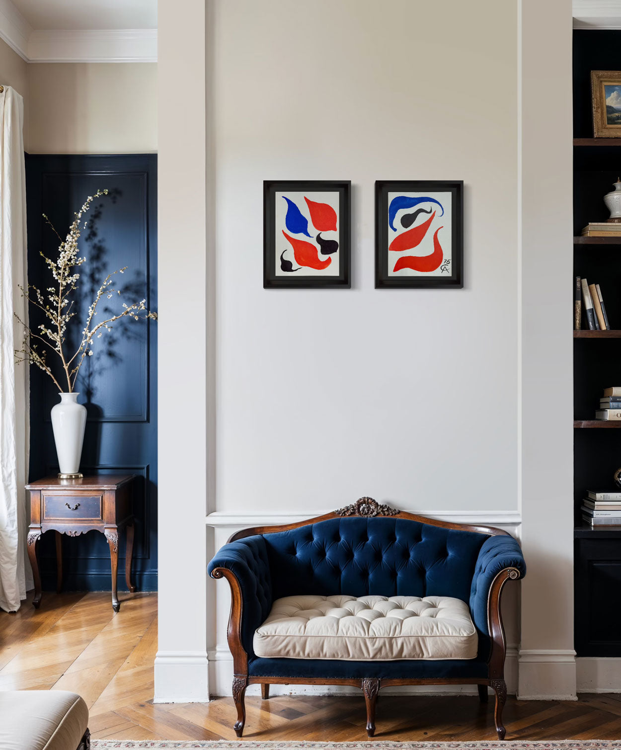 Alexander Calder 1975 Limited Edition Lithograph Suite | Set of 2 Maeght Prints
